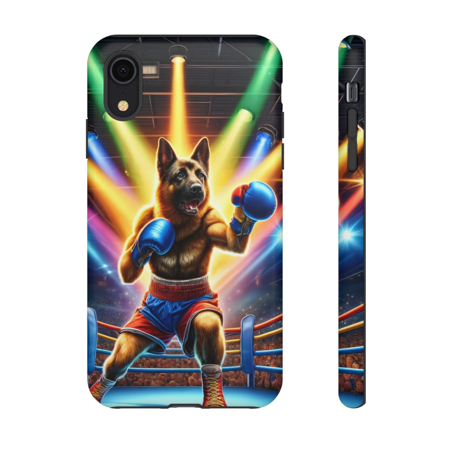 German Shepherd Boxing Phone Case