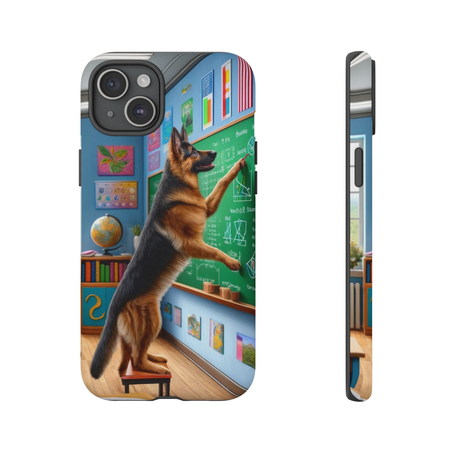 German Shepherd Vacation Phone Case