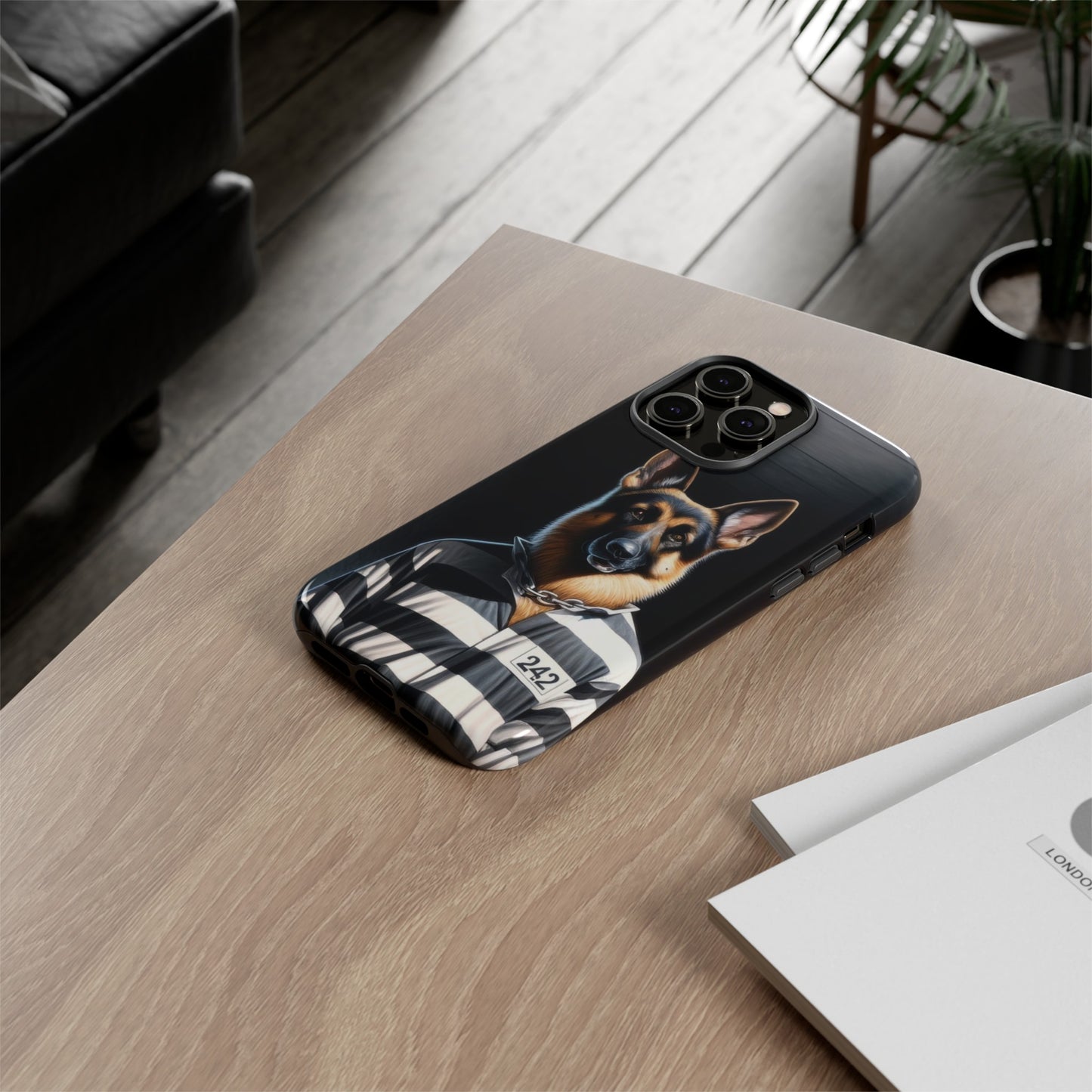 German Shepherd as a Prisoner Phone Case