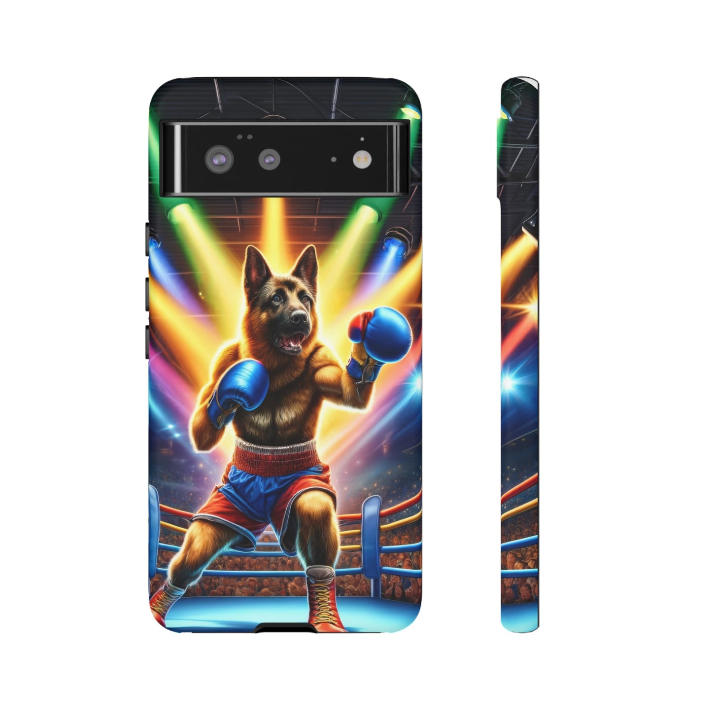 German Shepherd Boxing Phone Case