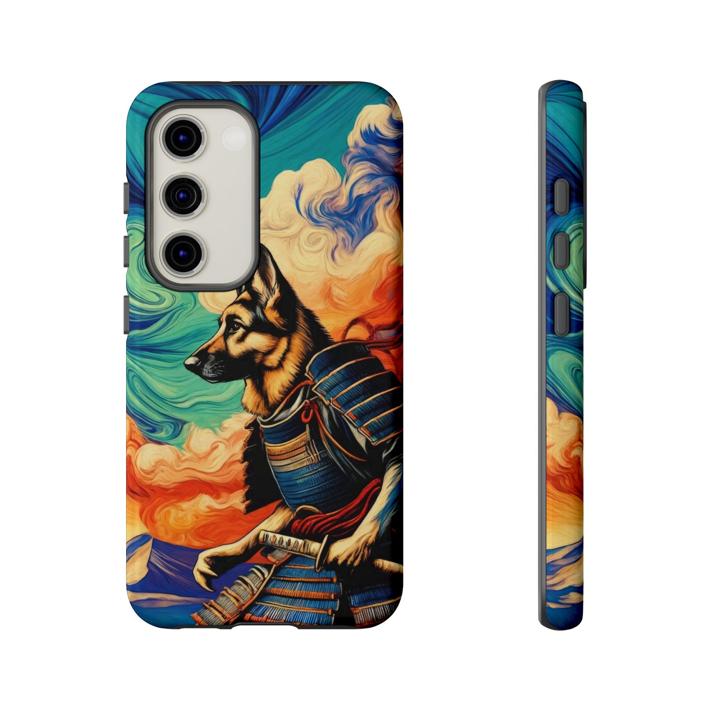 Samurai German Shepherd Phone Case