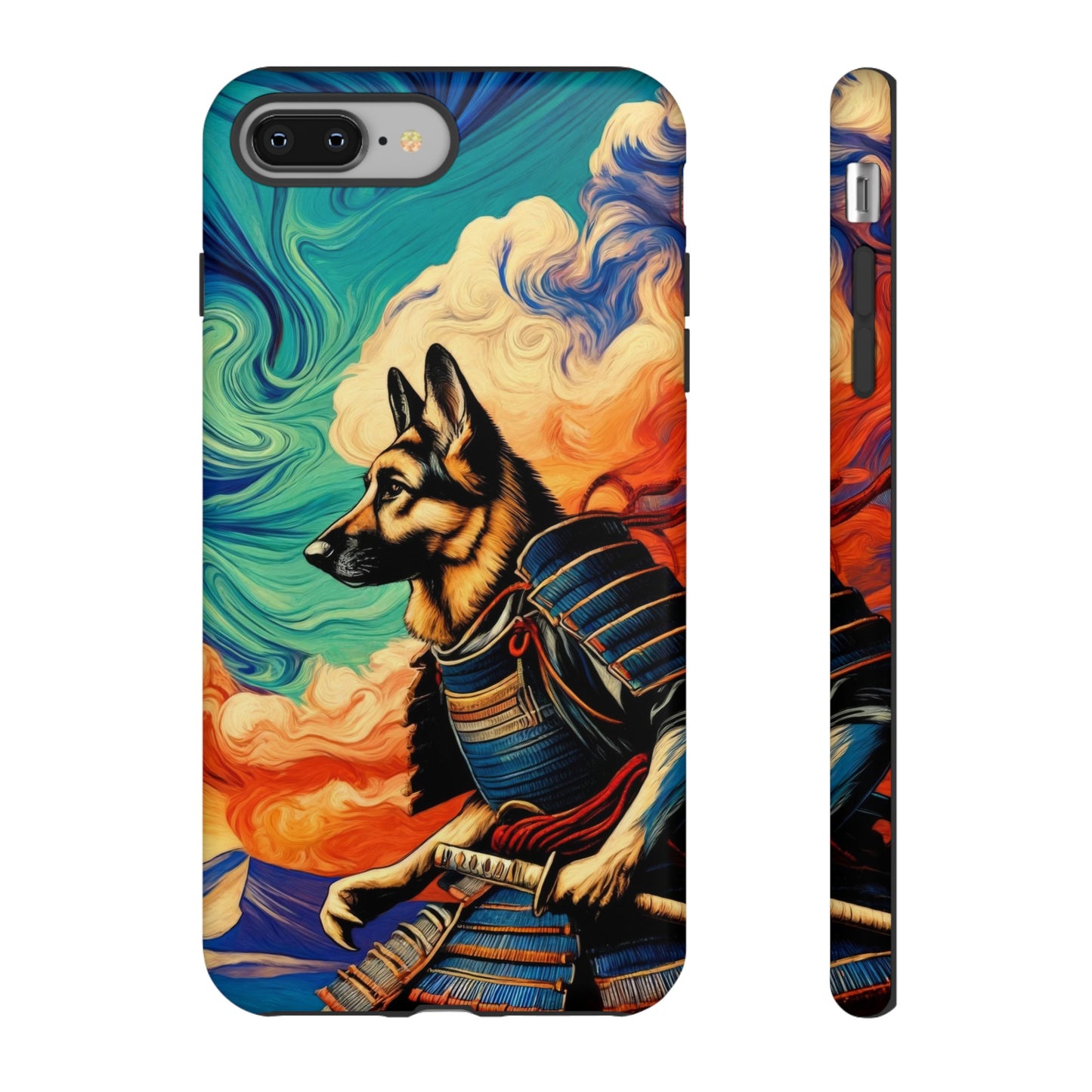 Samurai German Shepherd Phone Case