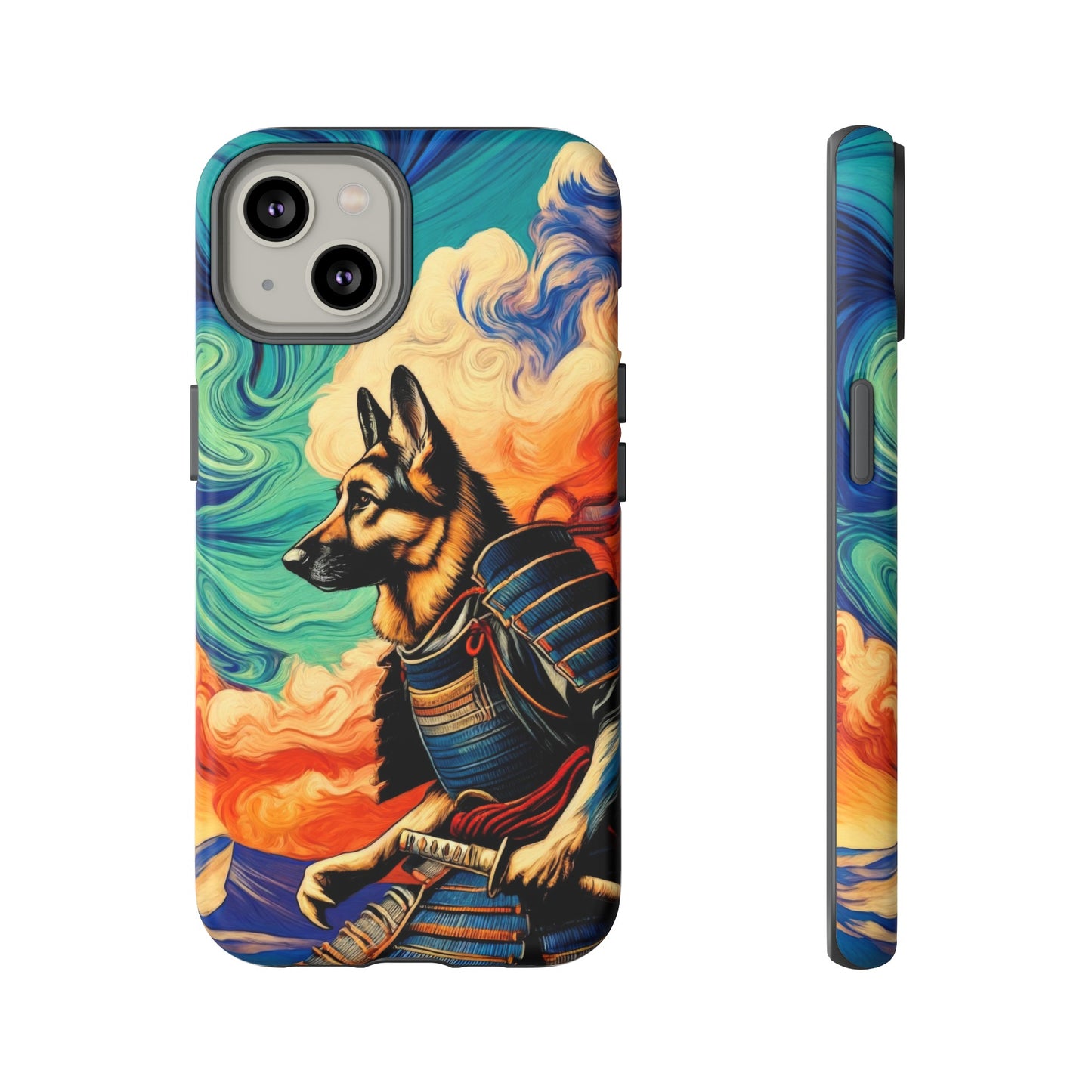 Samurai German Shepherd Phone Case