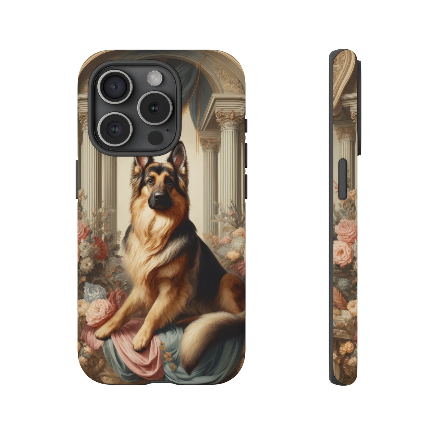 Neo-classical German Shepherd Phone Case