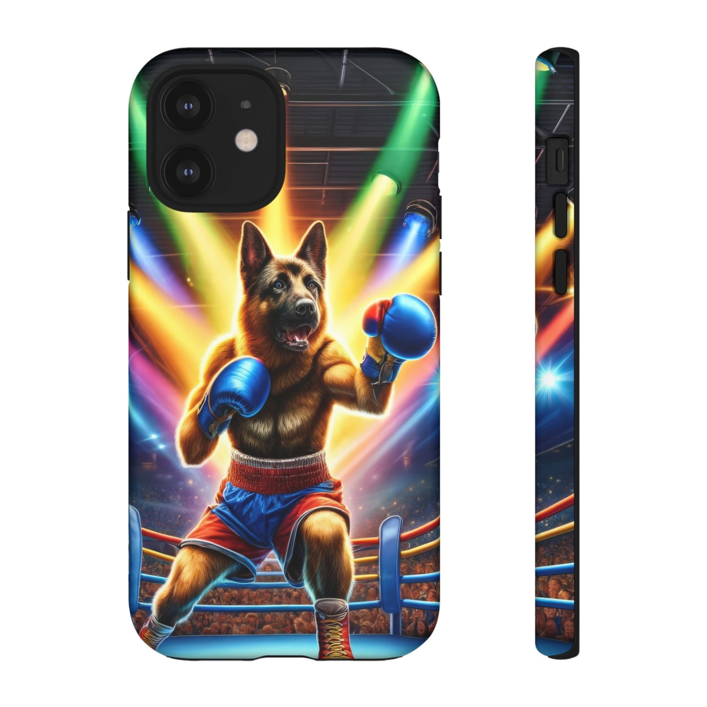 German Shepherd Boxing Phone Case