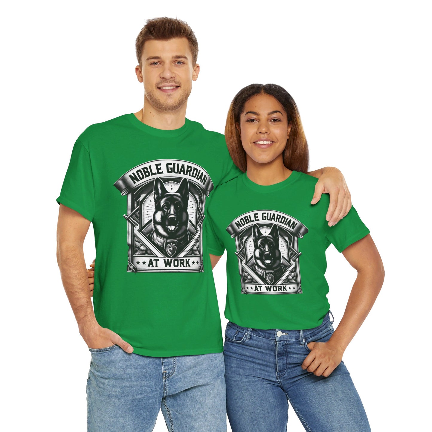 Noble Guardian At Work T-Shirt (13 colors) (German Shepherd)