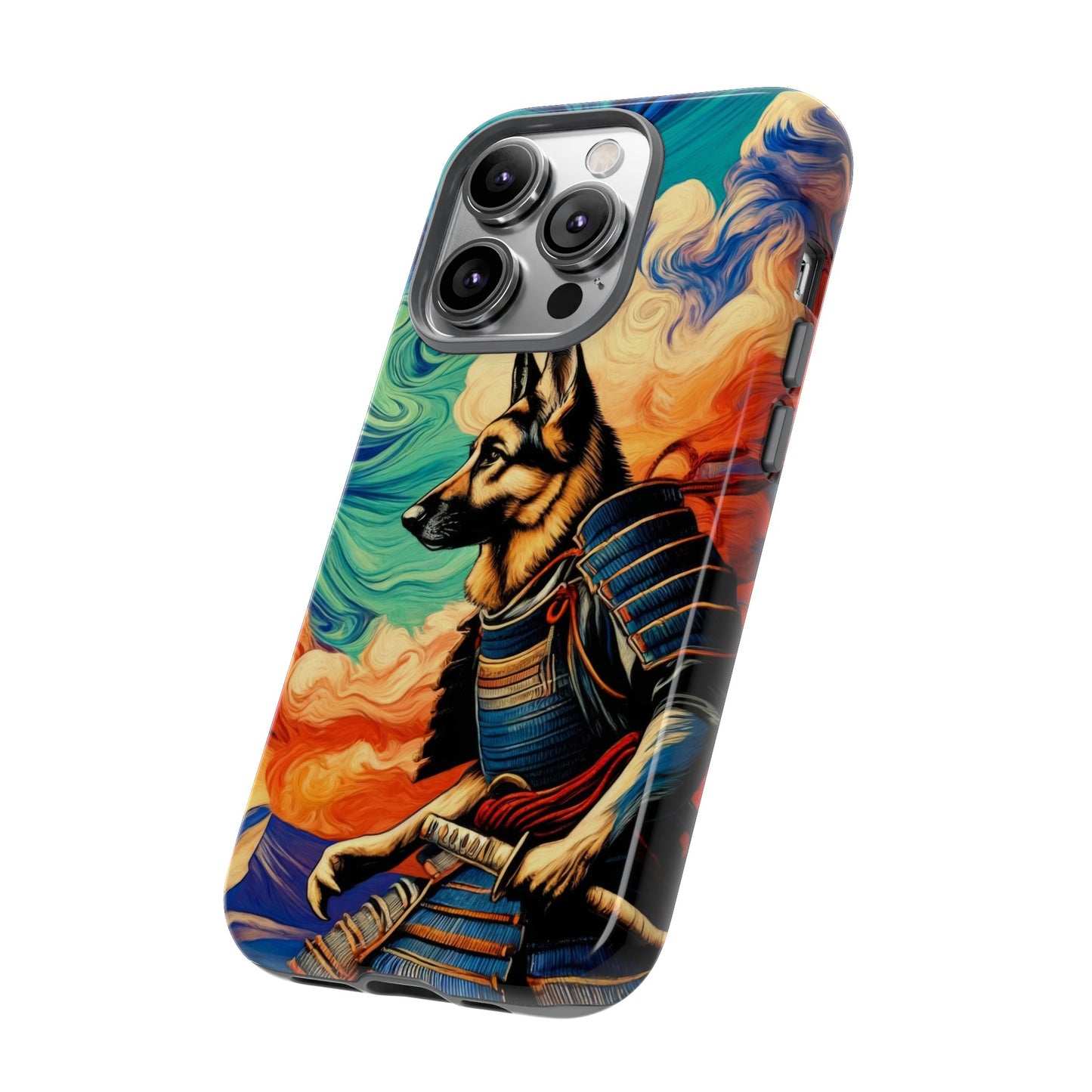 Samurai German Shepherd Phone Case