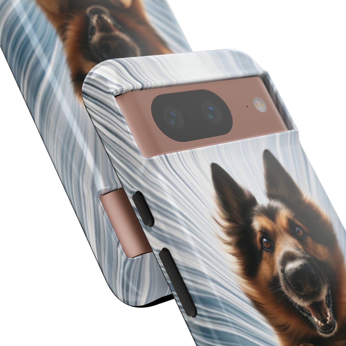 Motion blur German Shepherd Phone Case