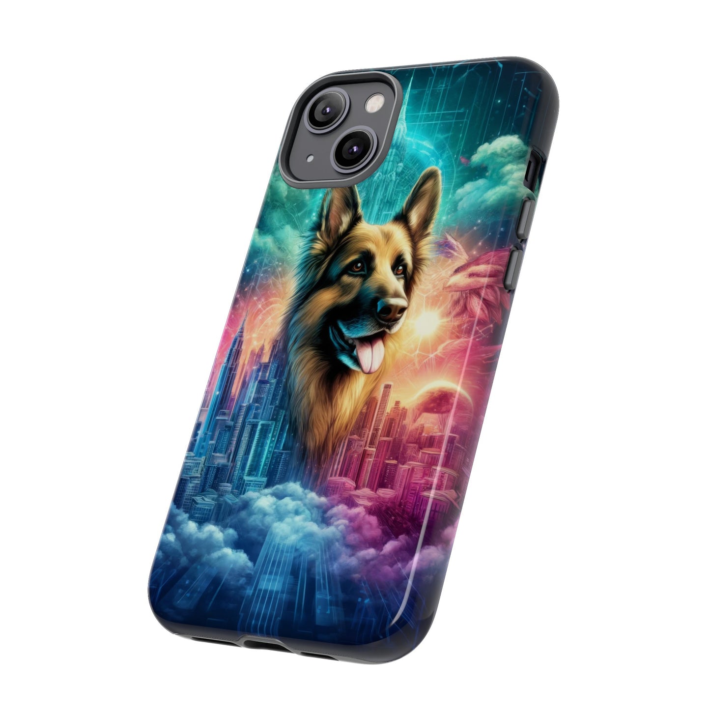 Dreamy fantasy German Shepherd Phone Case