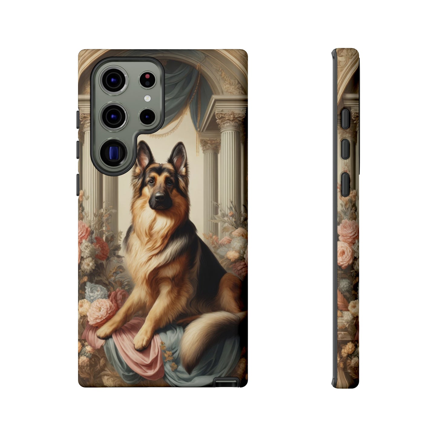 Neo-classical German Shepherd Phone Case