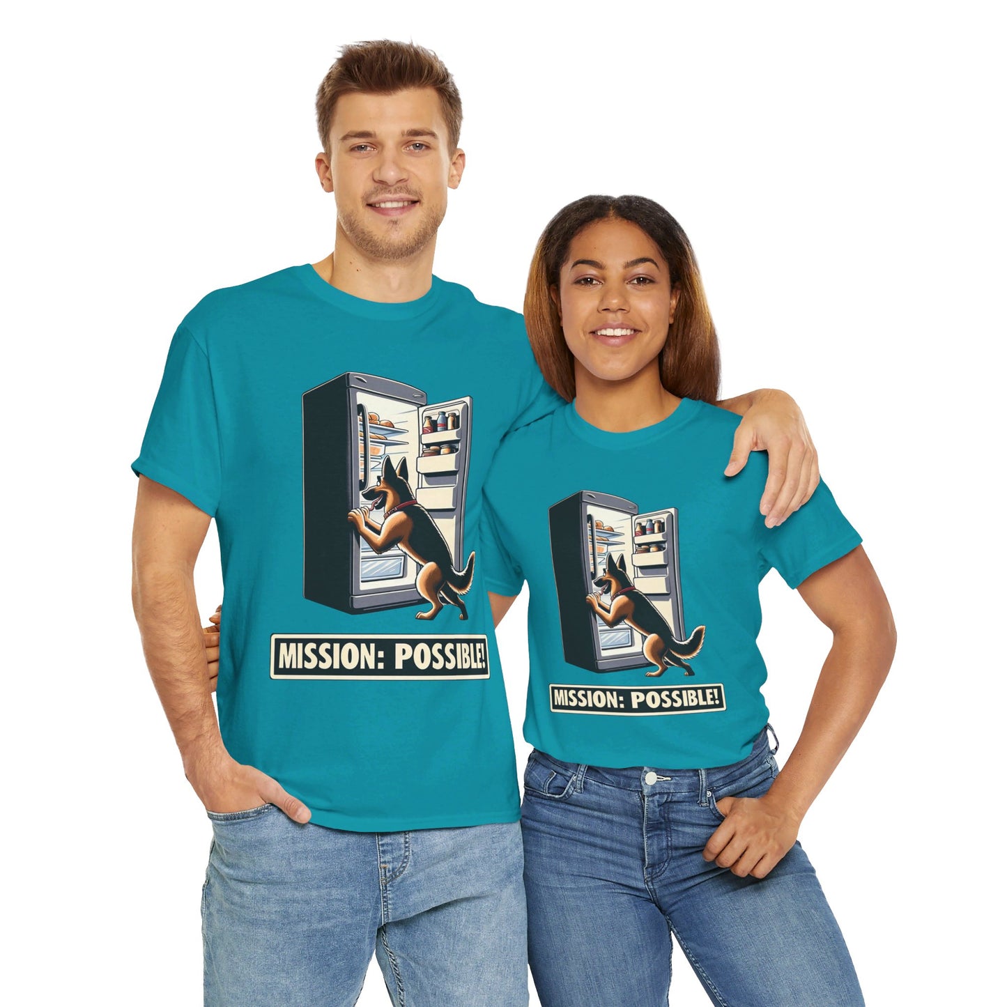 Mission Possible T-Shirt (13 colors) (German Shepherd)