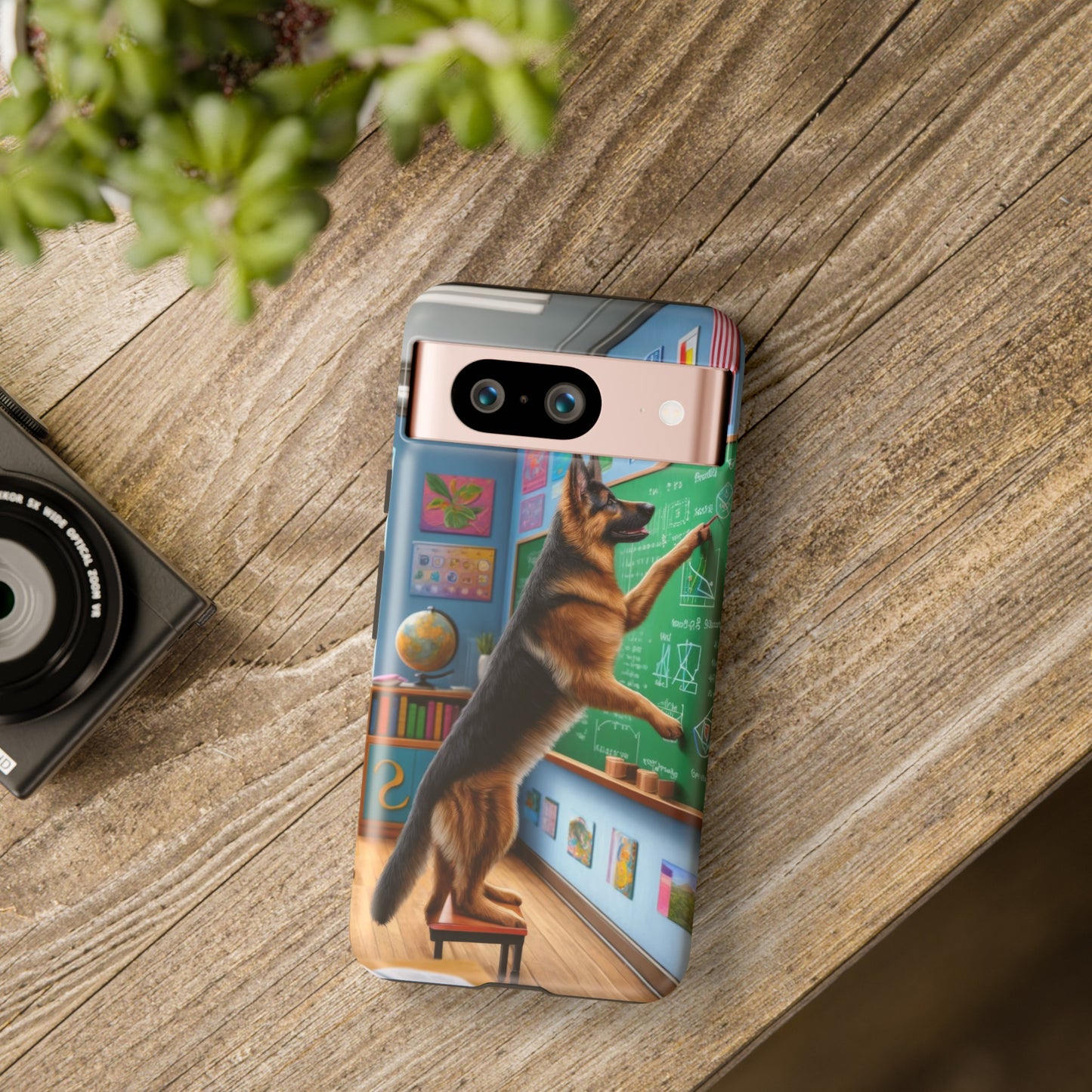 German Shepherd Vacation Phone Case