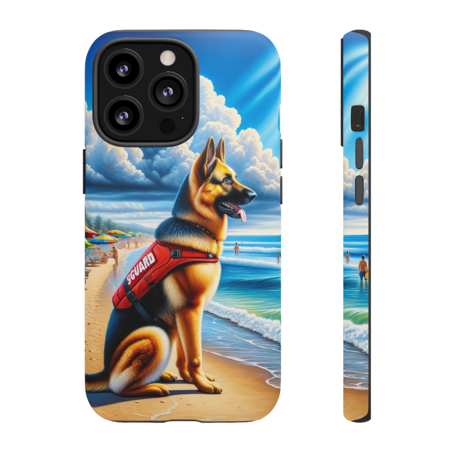 German Shepherd Lifeguard Phone Case