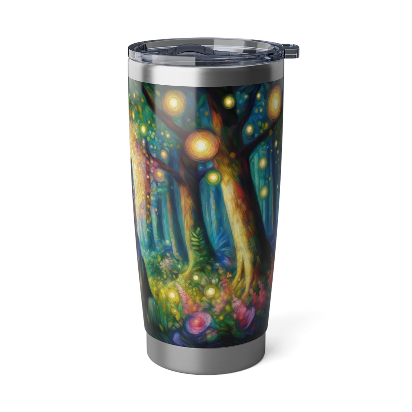 Neo-impressionism and fairy tale German Shepherd 20oz Tumbler