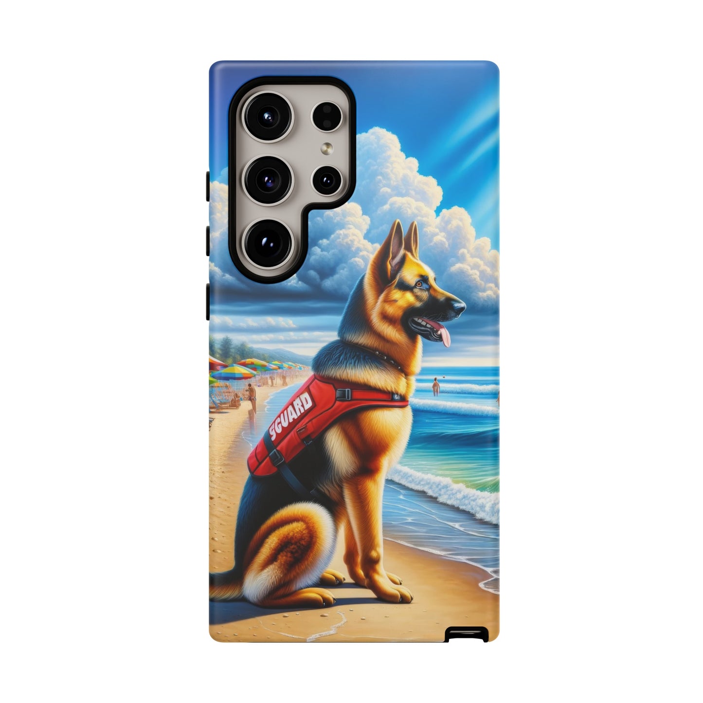 German Shepherd Lifeguard Phone Case