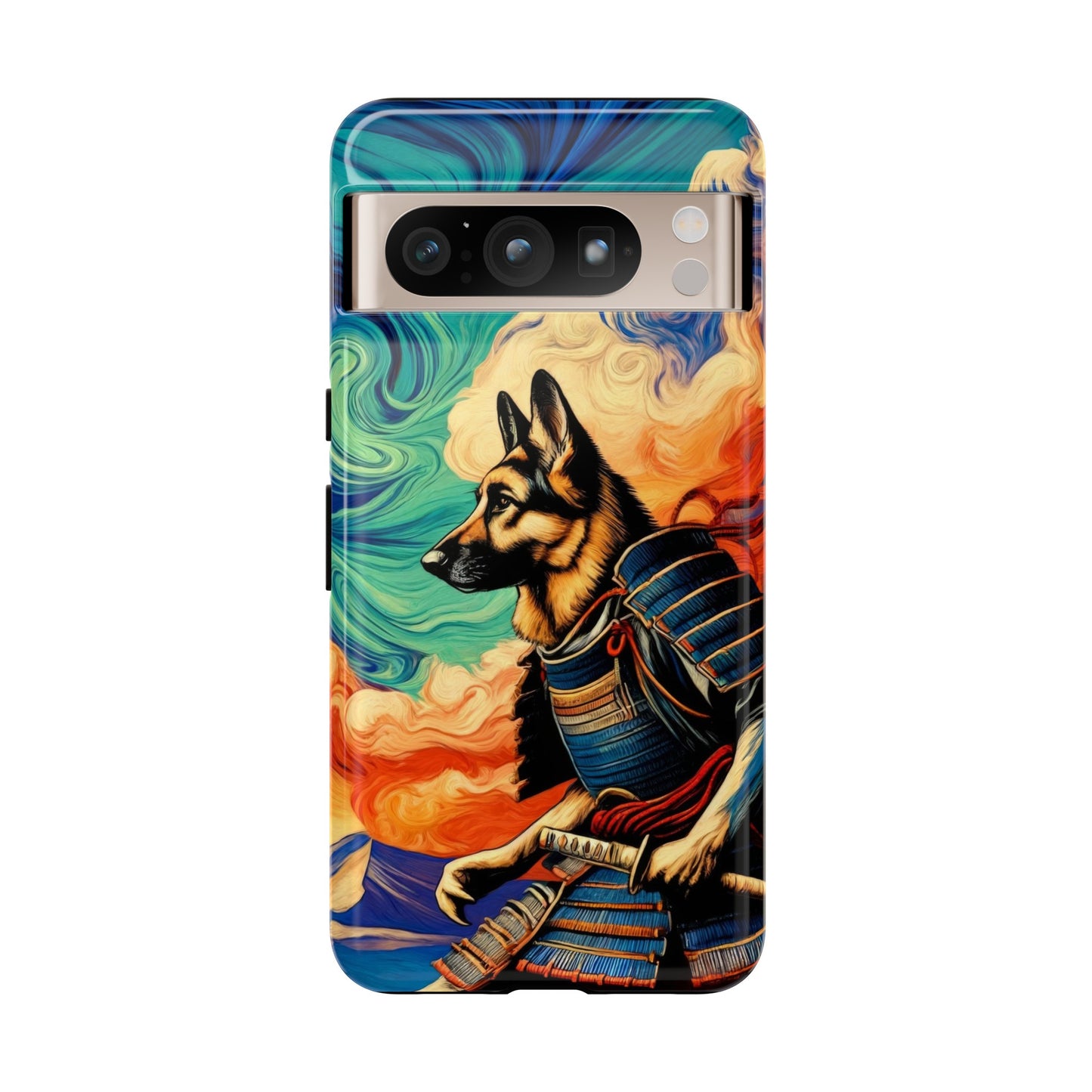 Samurai German Shepherd Phone Case