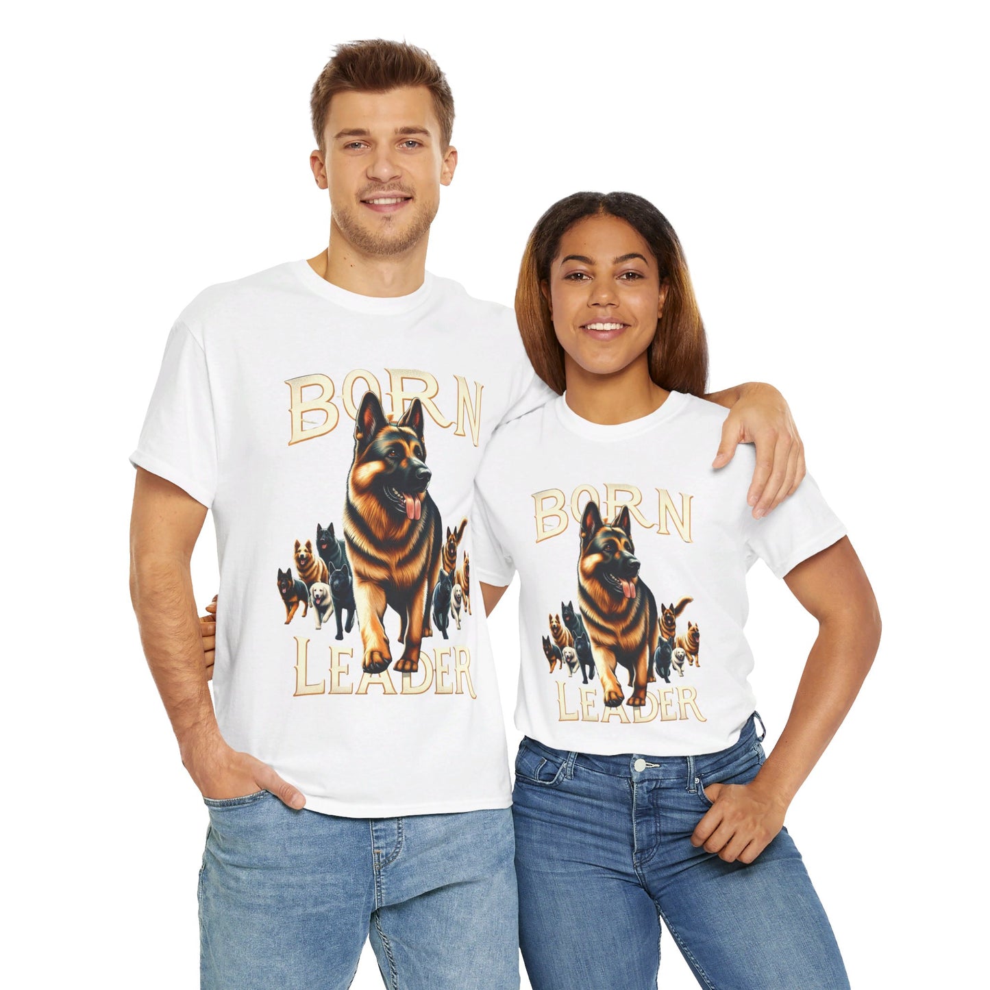 Born Leader T-Shirt (13 colors) (German Shepherd)