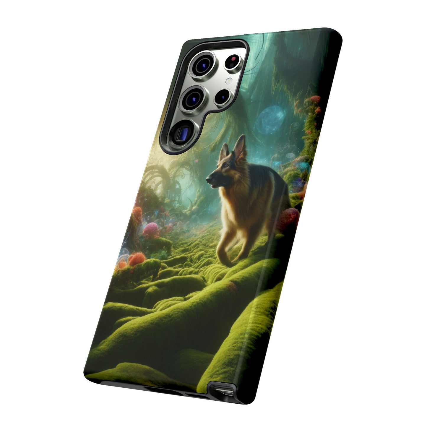 Sci-fi fantasy German Shepherd Phone Case