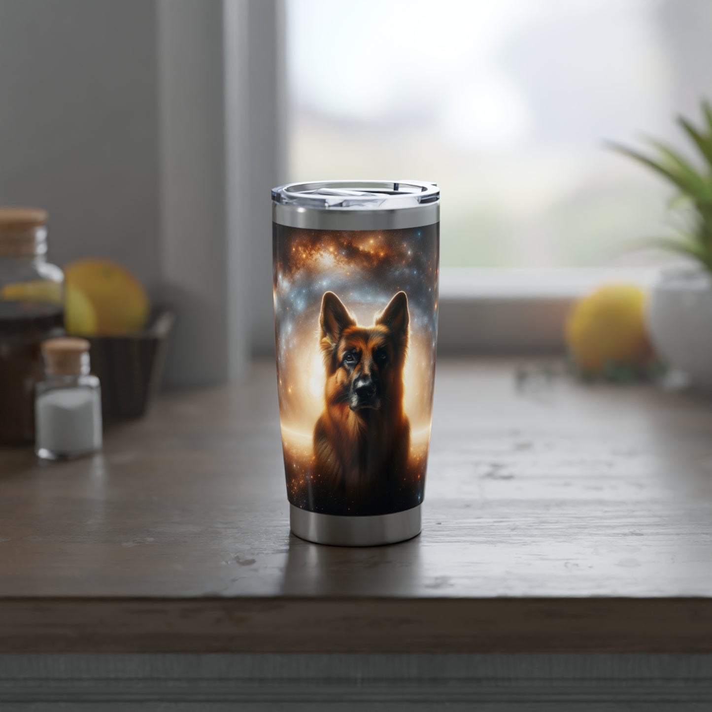 Star German Shepherd 20oz Tumbler