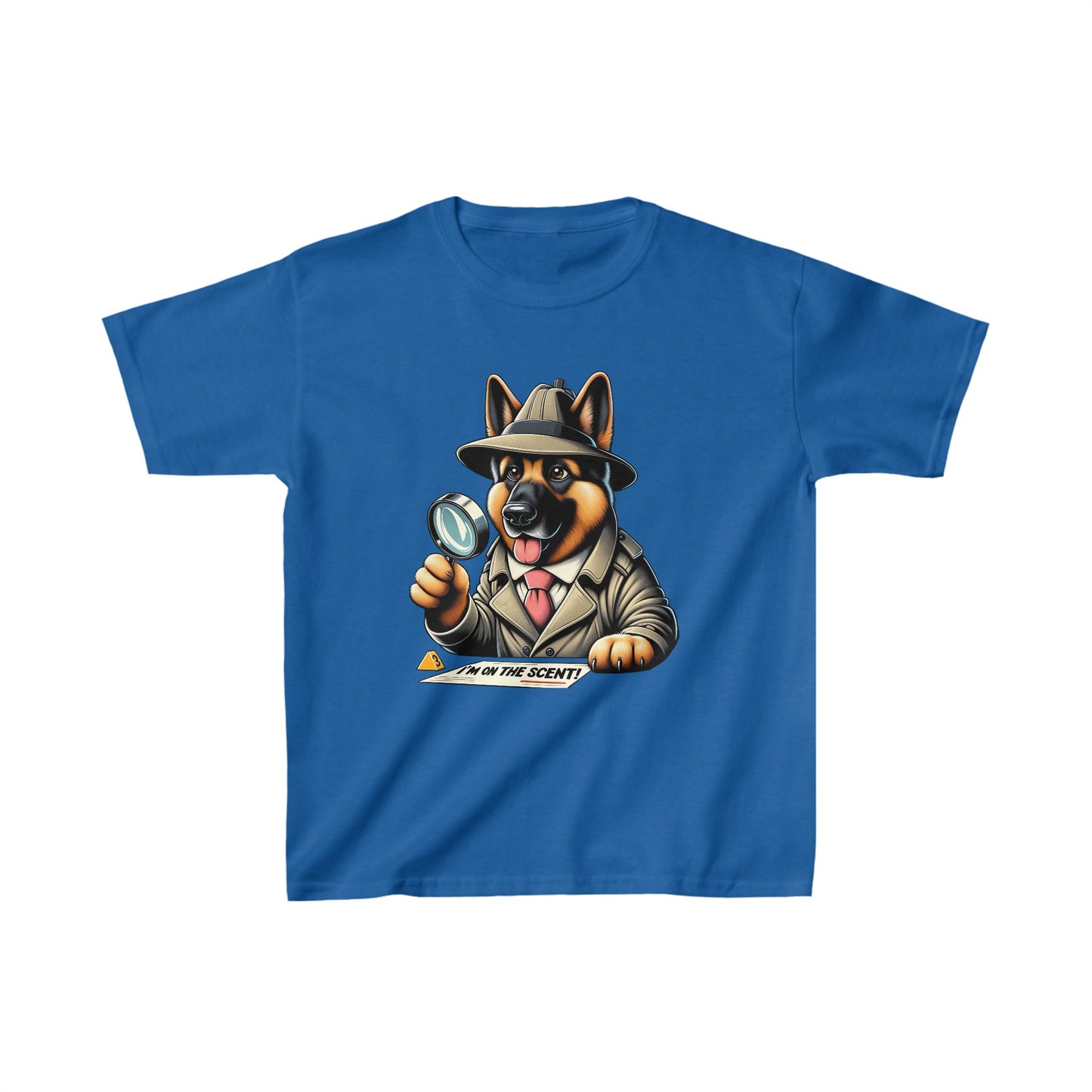 I'm on the Scent Kids Size T-Shirt (Multi colors) (German Shepherd)