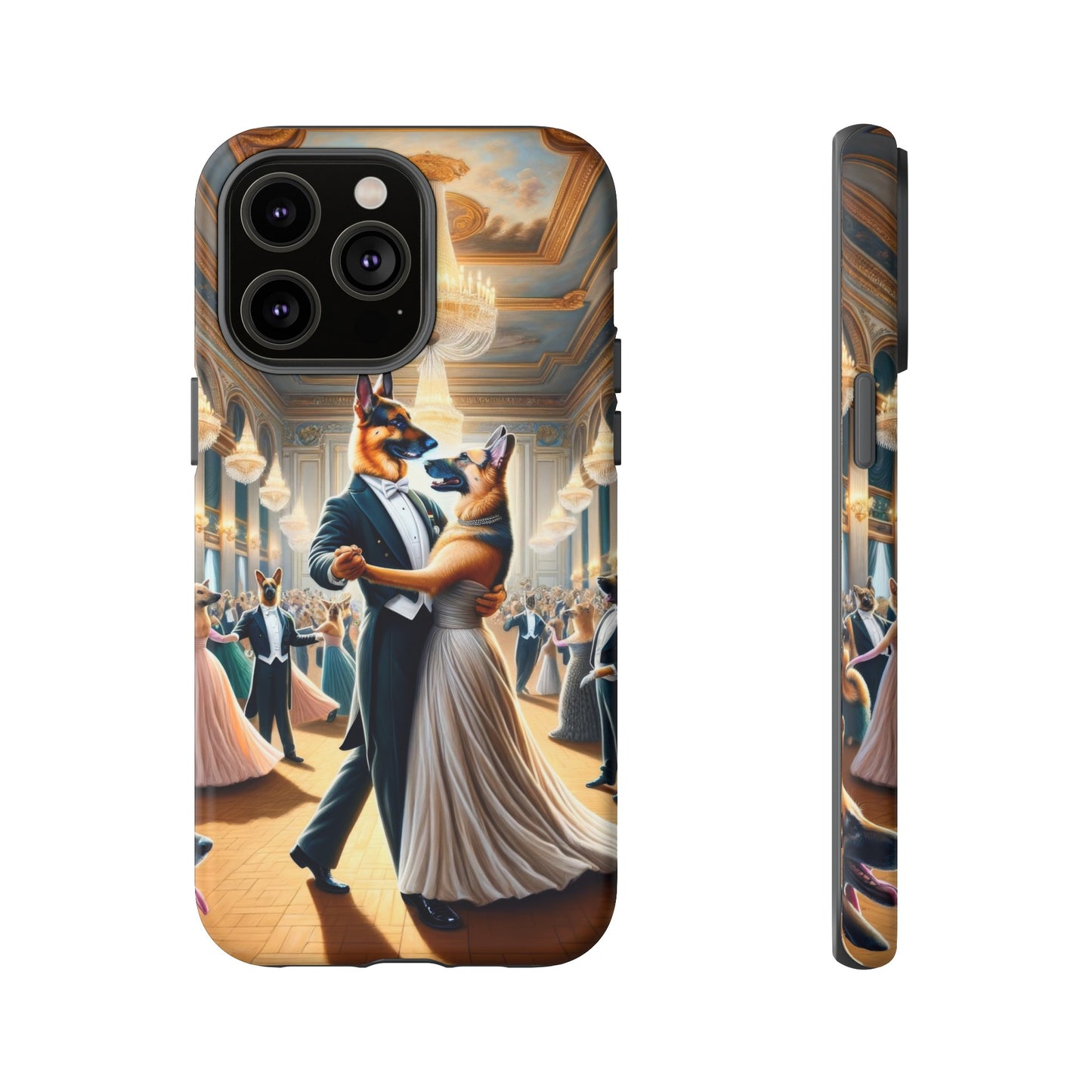 Dancing German Shepherds Tough Phone Case