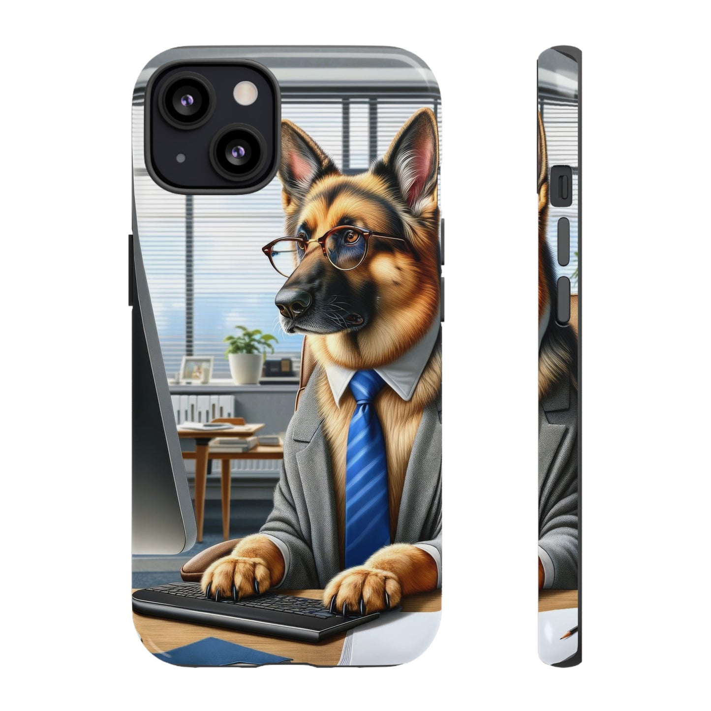 German Shepherd Working Tough Phone Case