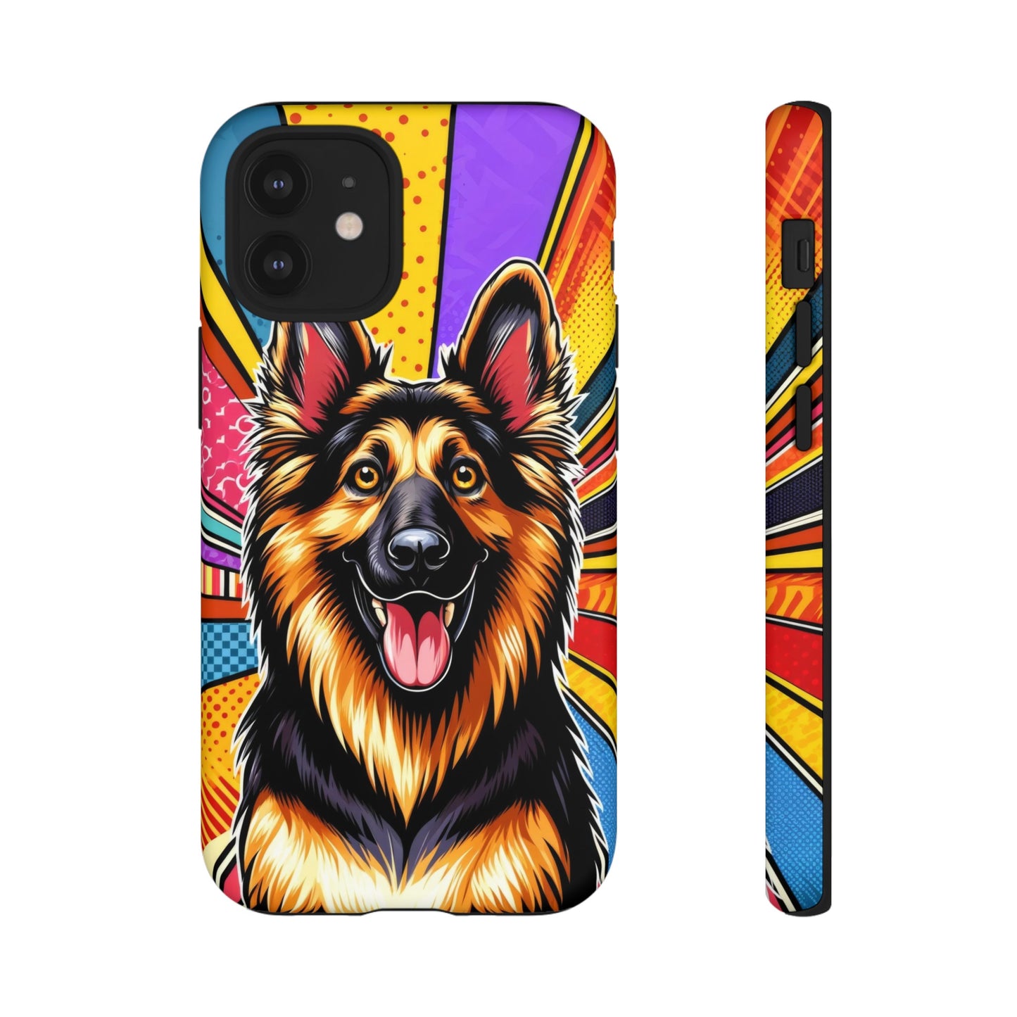 Anime style German Shepherd Phone Case