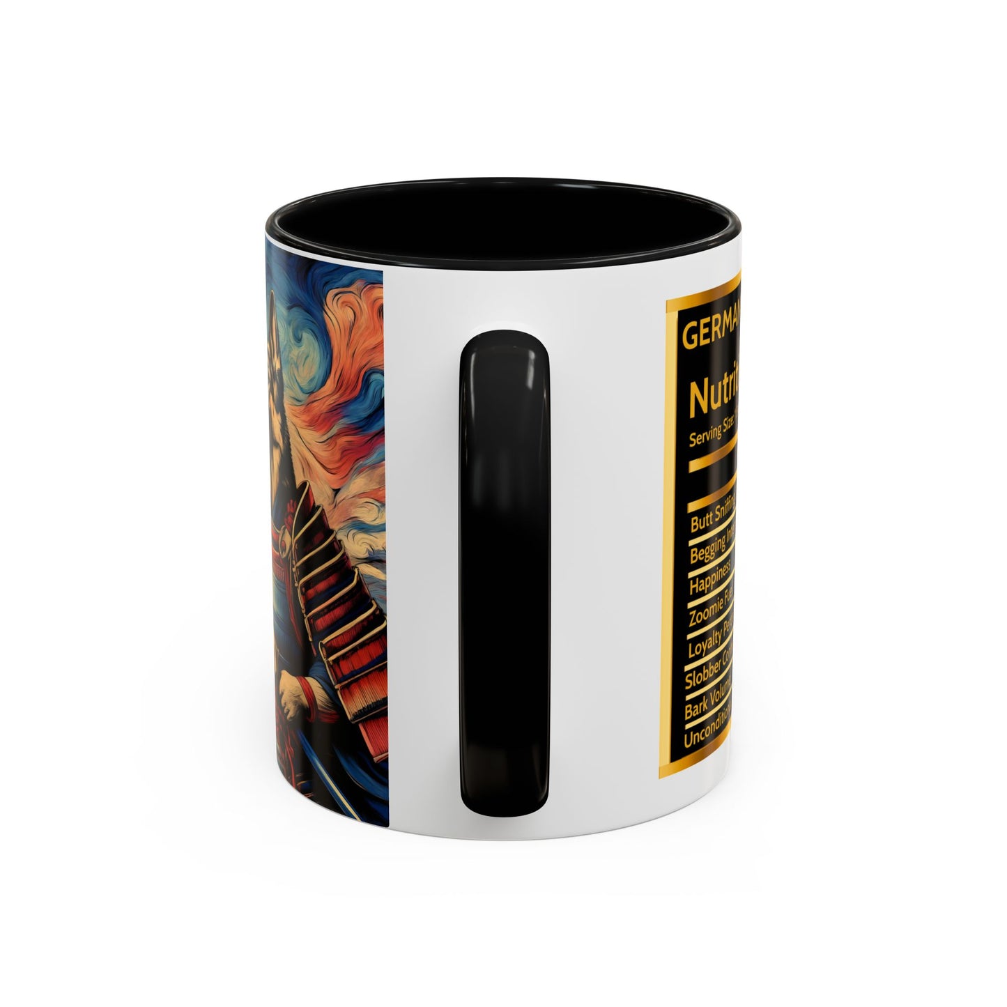 Samurai German Shepherd Coffee Mug