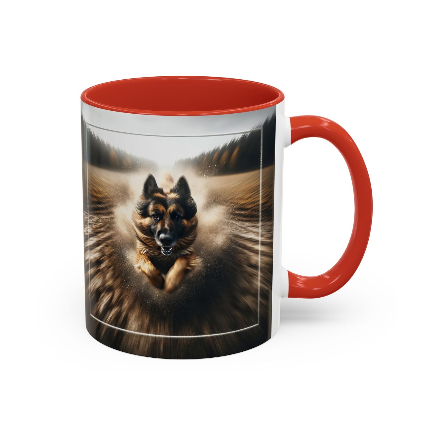 Motion blur V2 German Shepherd Coffee Mug