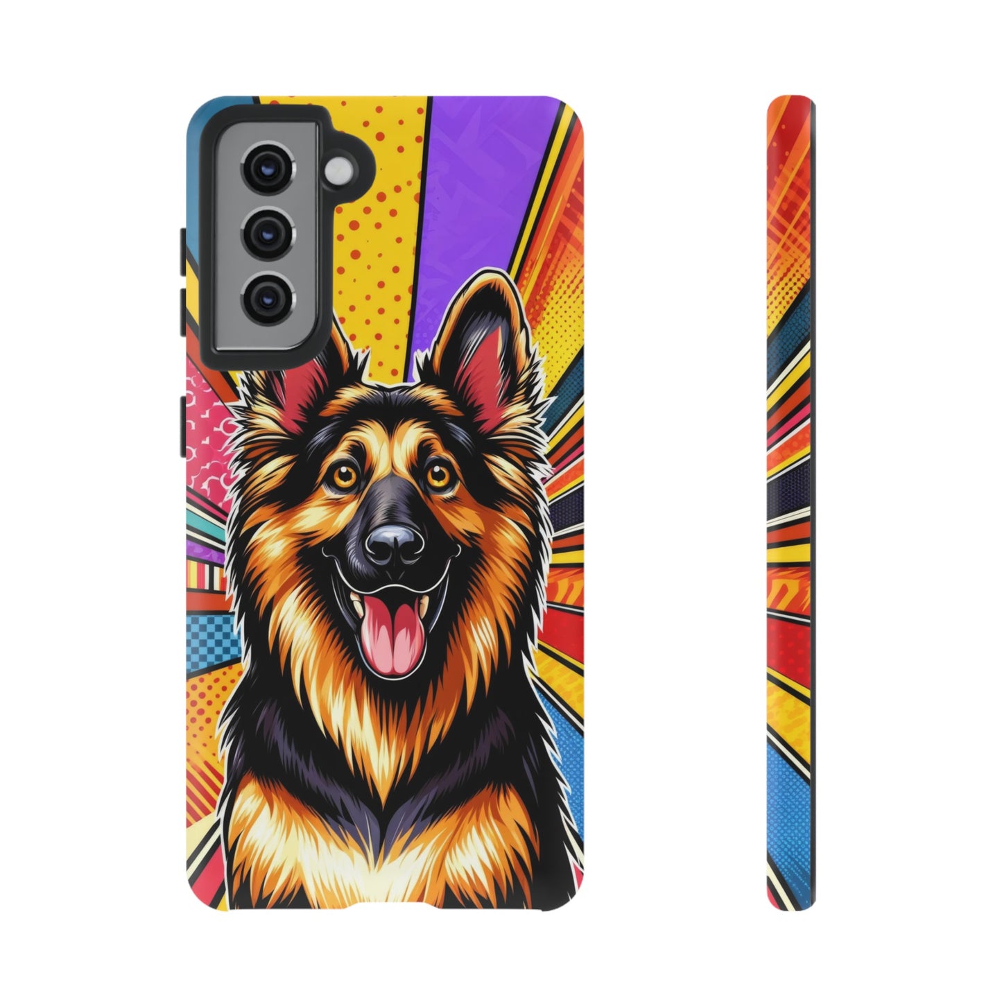 Anime style German Shepherd Phone Case