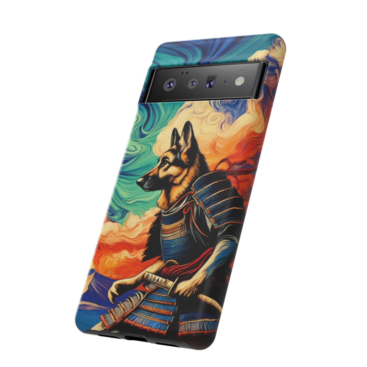 Samurai German Shepherd Phone Case