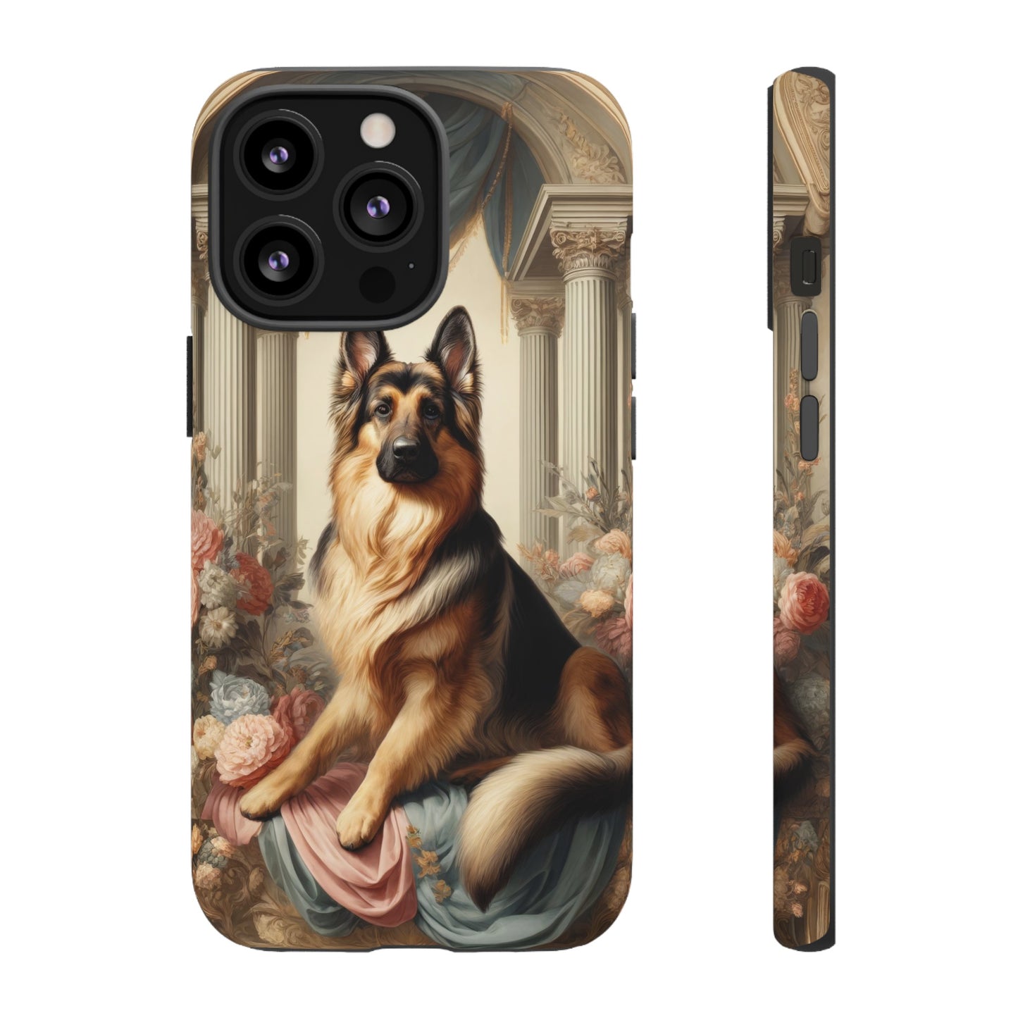 Neo-classical German Shepherd Phone Case