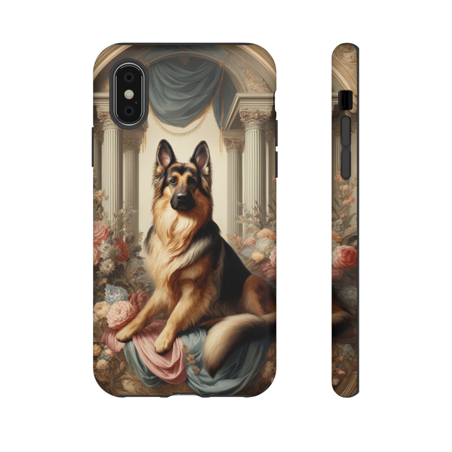 Neo-classical German Shepherd Phone Case