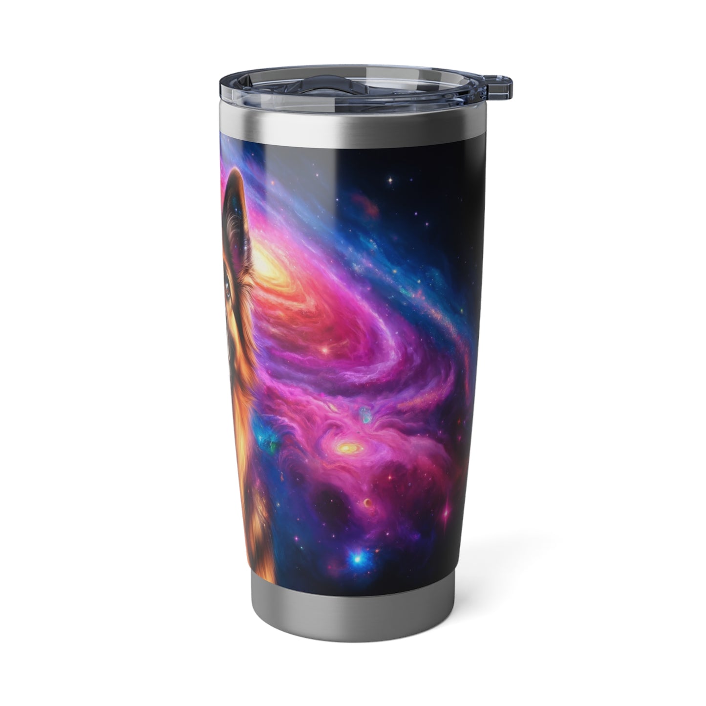 German Shepherd in Space 20oz Tumbler