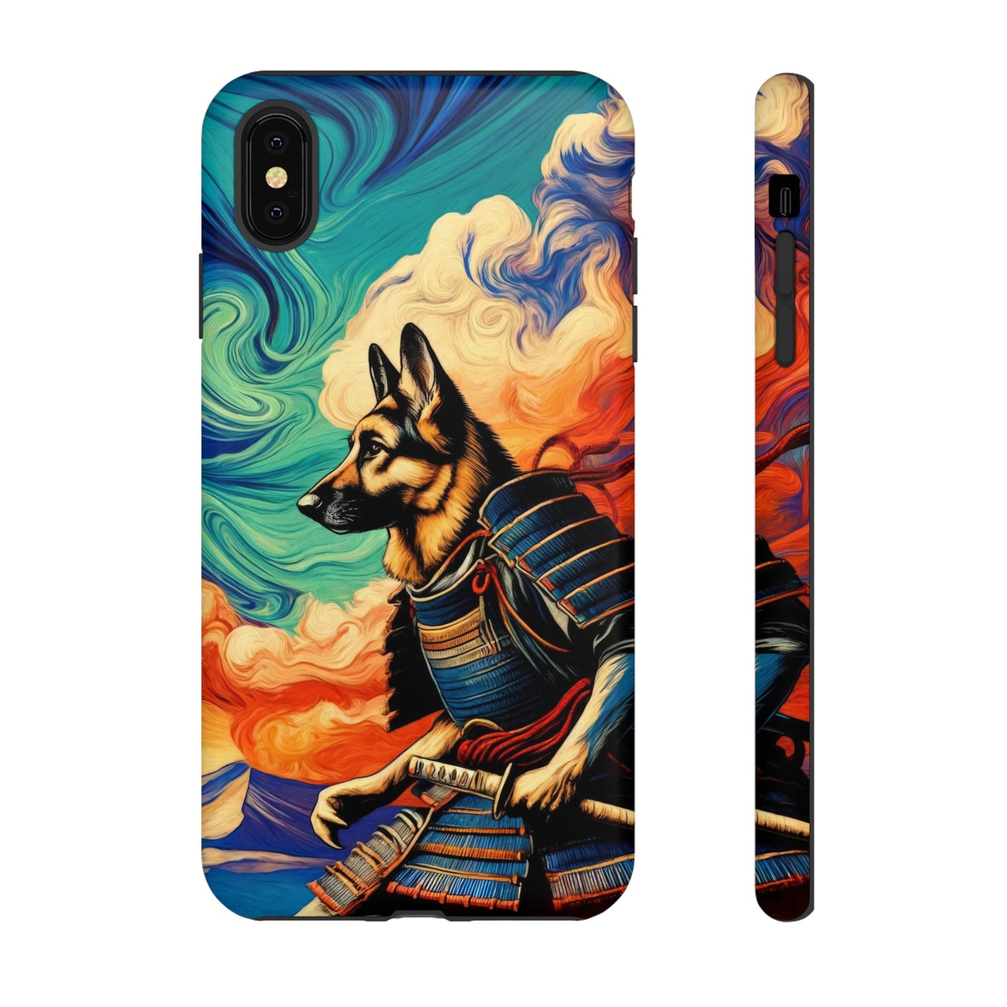 Samurai German Shepherd Phone Case