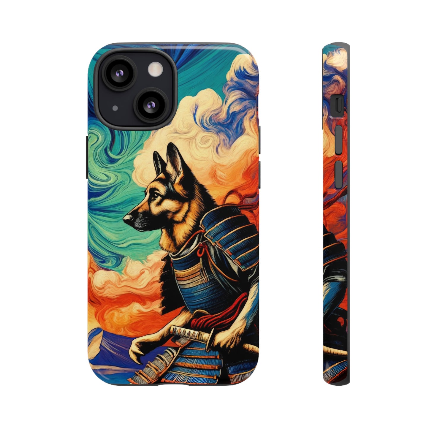 Samurai German Shepherd Phone Case