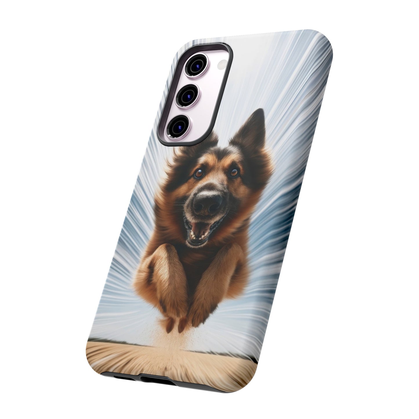 Motion blur German Shepherd Phone Case