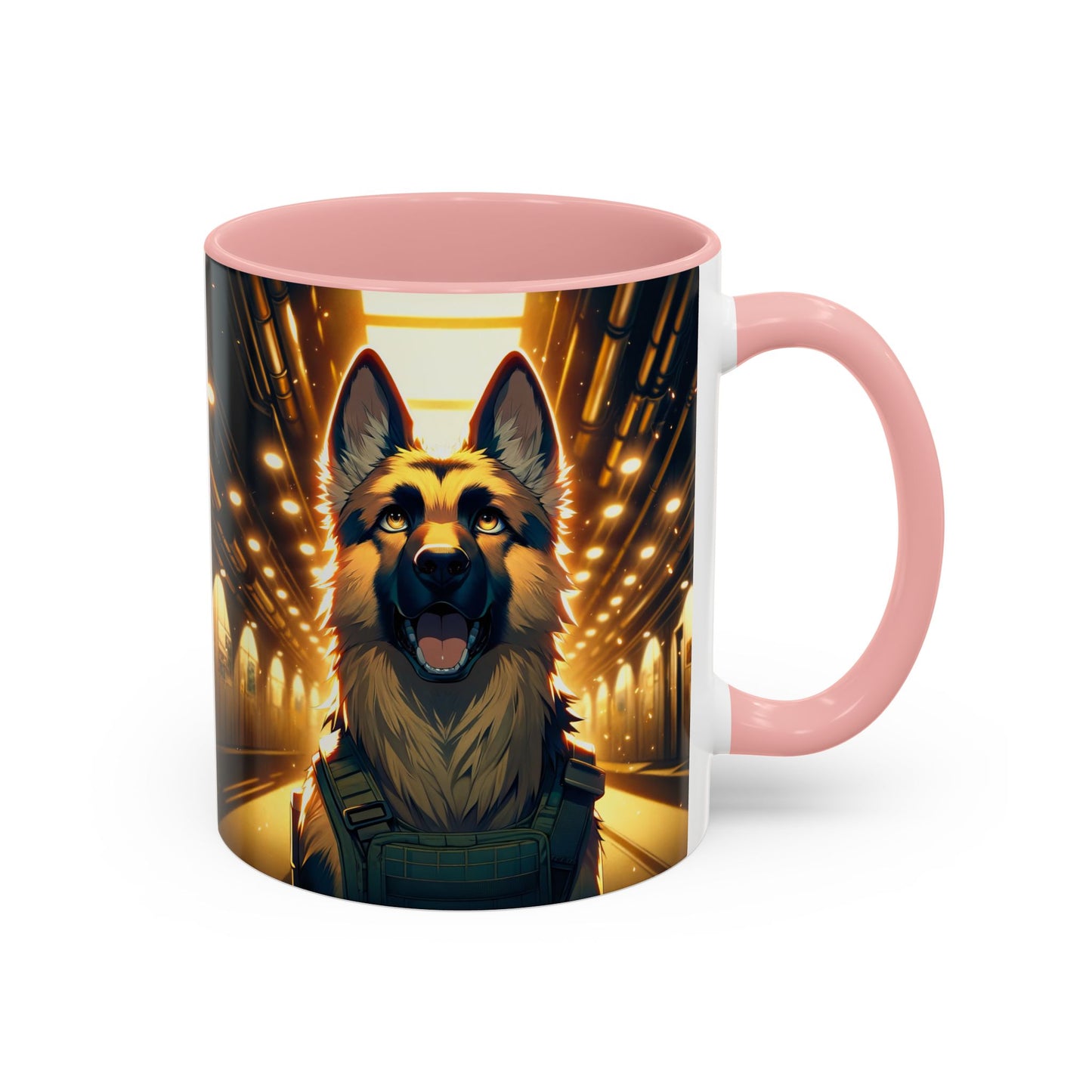 Anime German Shepherd Coffee Mug