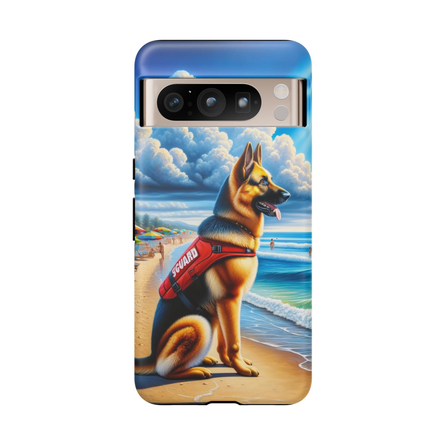 German Shepherd Lifeguard Phone Case