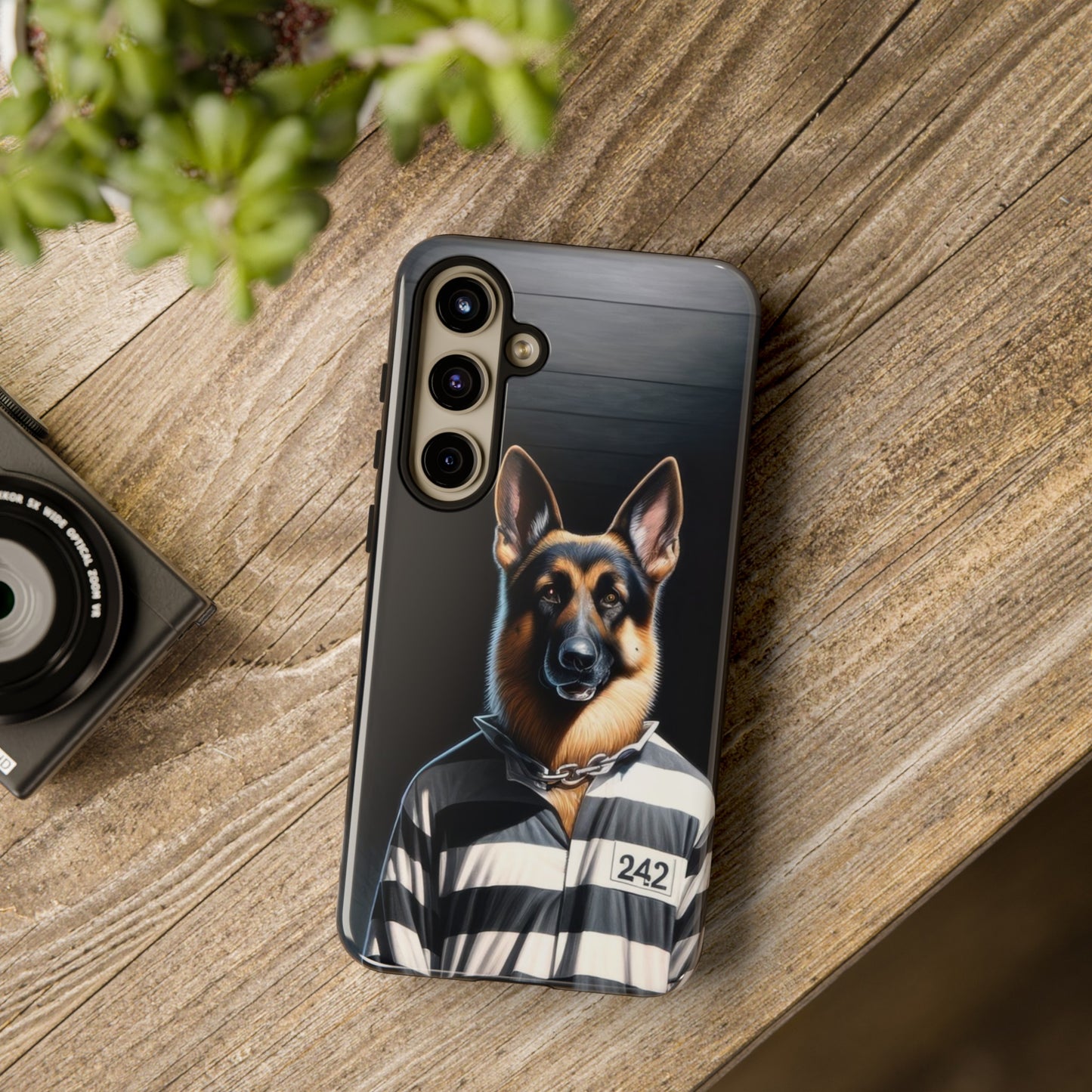 German Shepherd as a Prisoner Phone Case