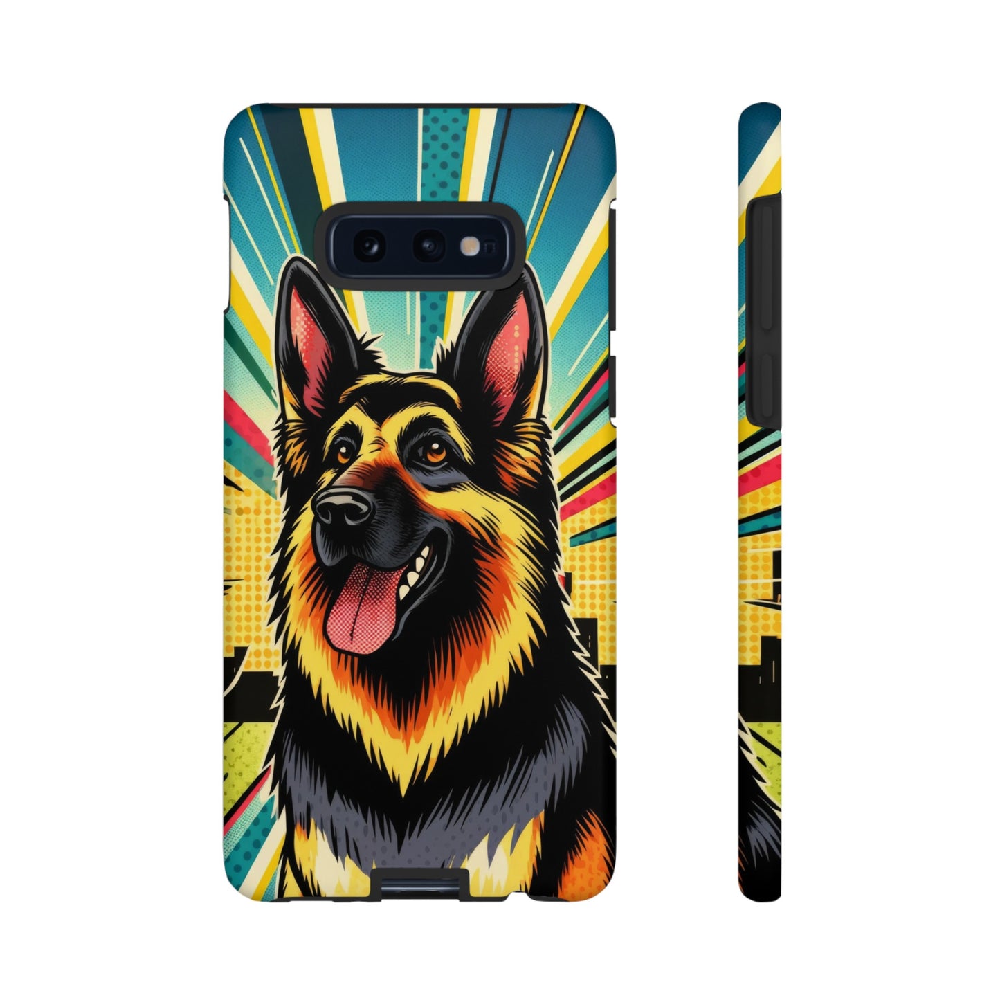 Comic style German Shepherd Phone Case