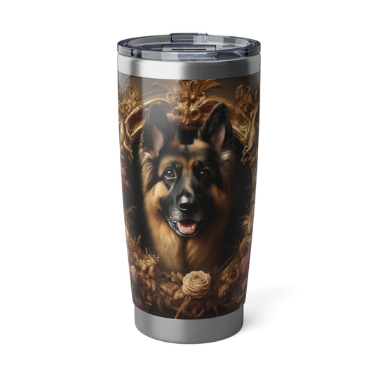 Baroque-inspired German Shepherd 20oz Tumbler