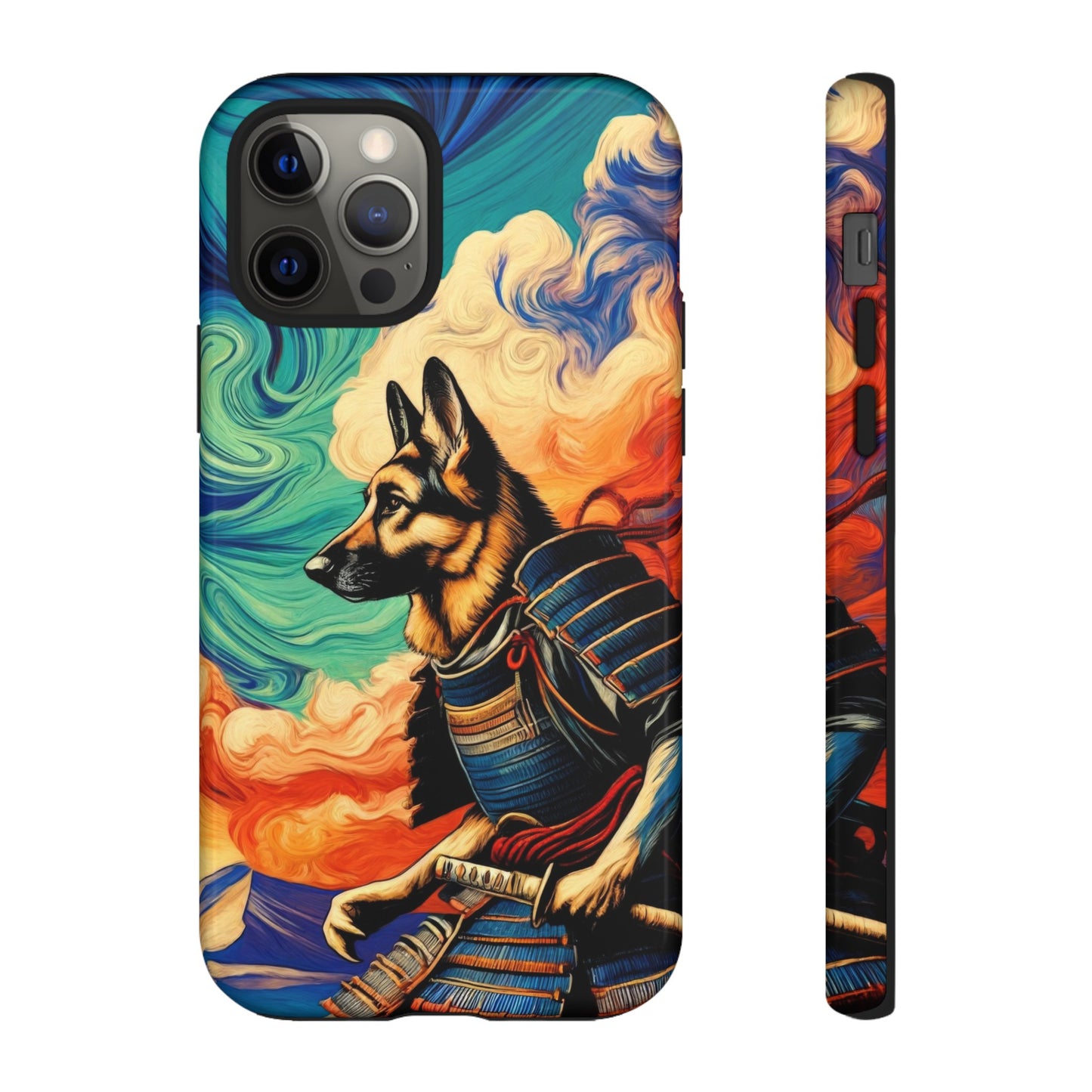 Samurai German Shepherd Phone Case