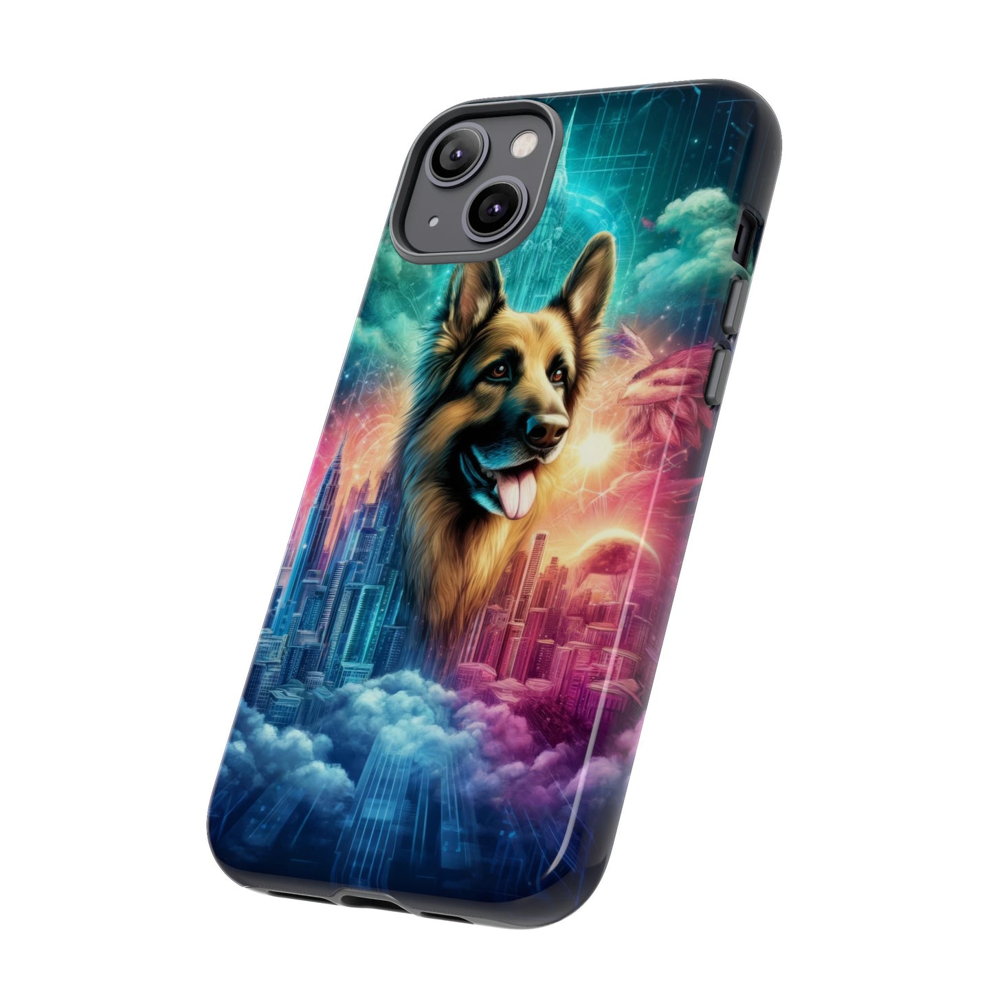 Dreamy fantasy German Shepherd Phone Case