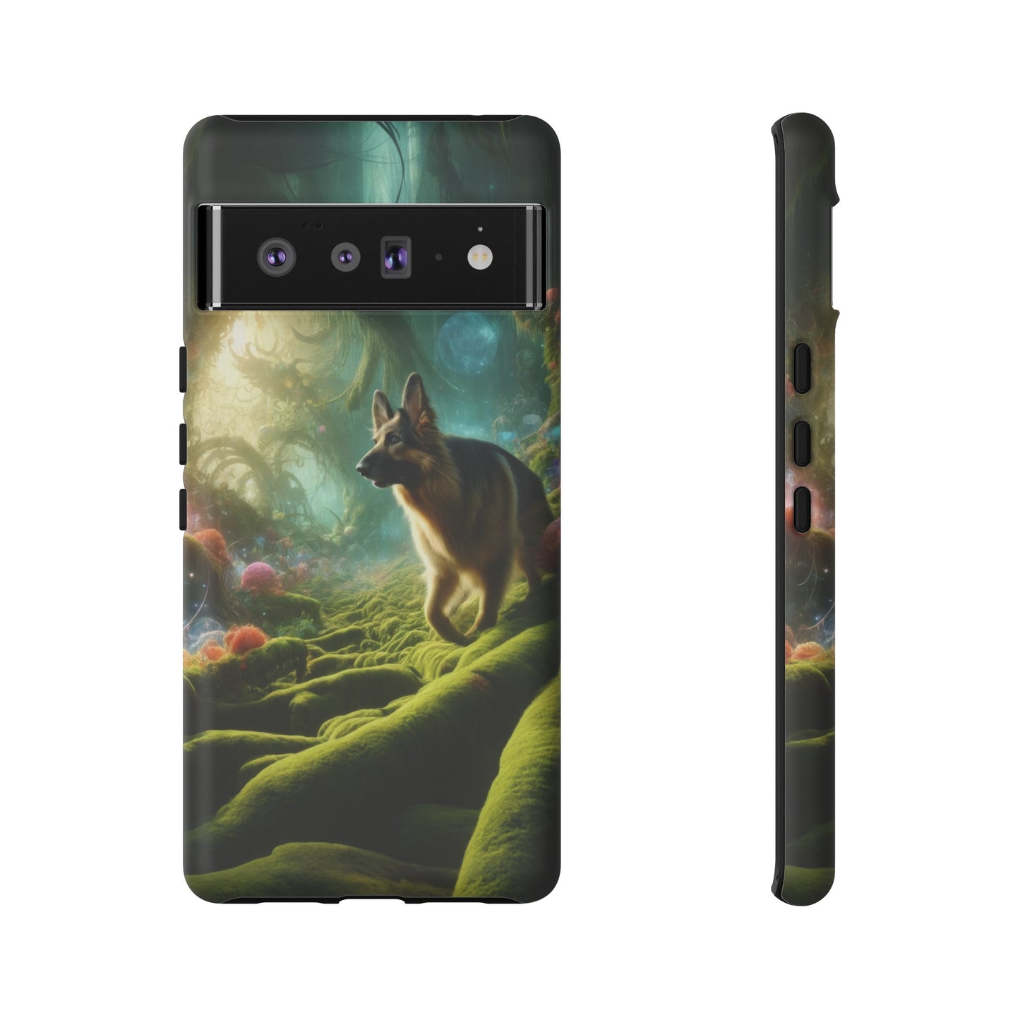 Sci-fi fantasy German Shepherd Phone Case