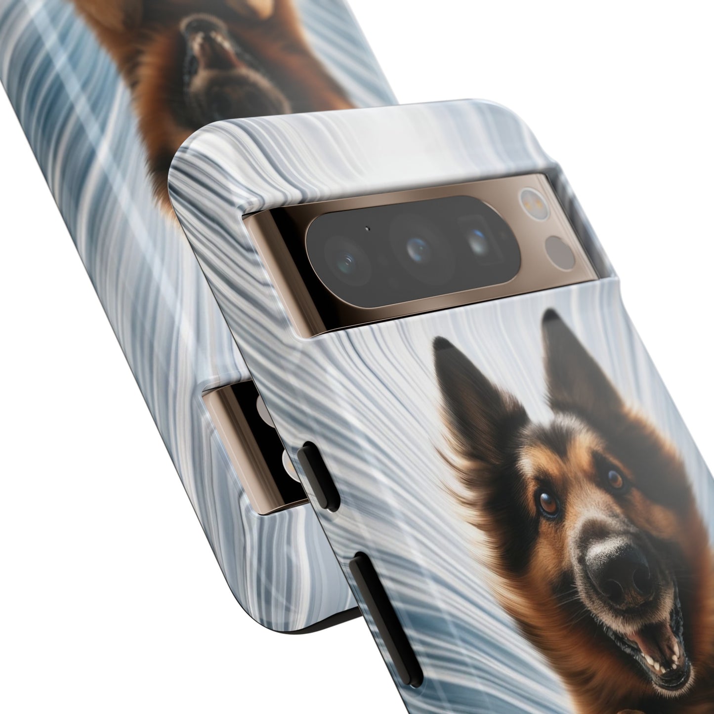 Motion blur German Shepherd Phone Case