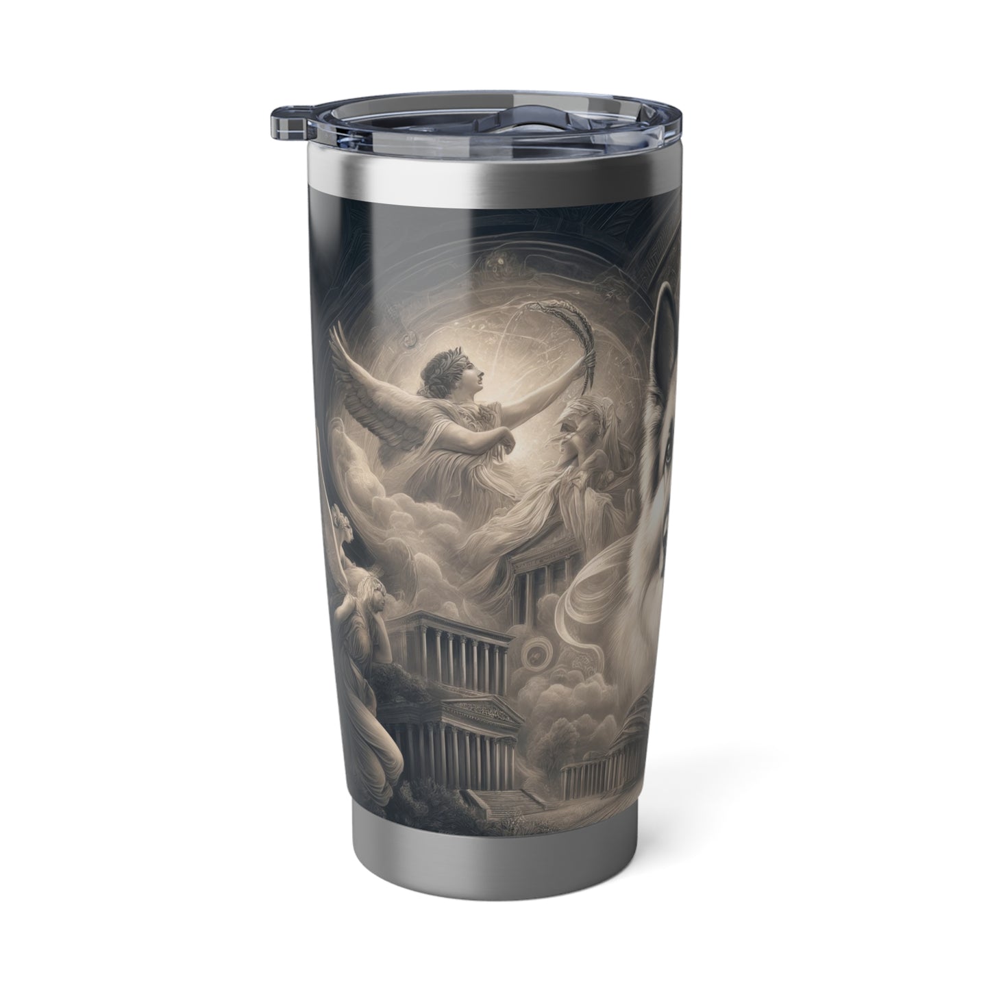 Neo-classicism and dreamy fantasy German Shepherd 20oz Tumbler