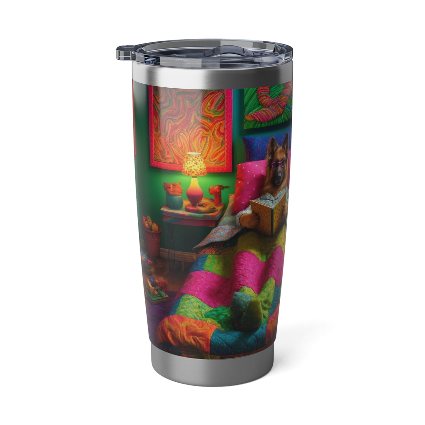 Sleeping German Shepherds 20oz Tumbler