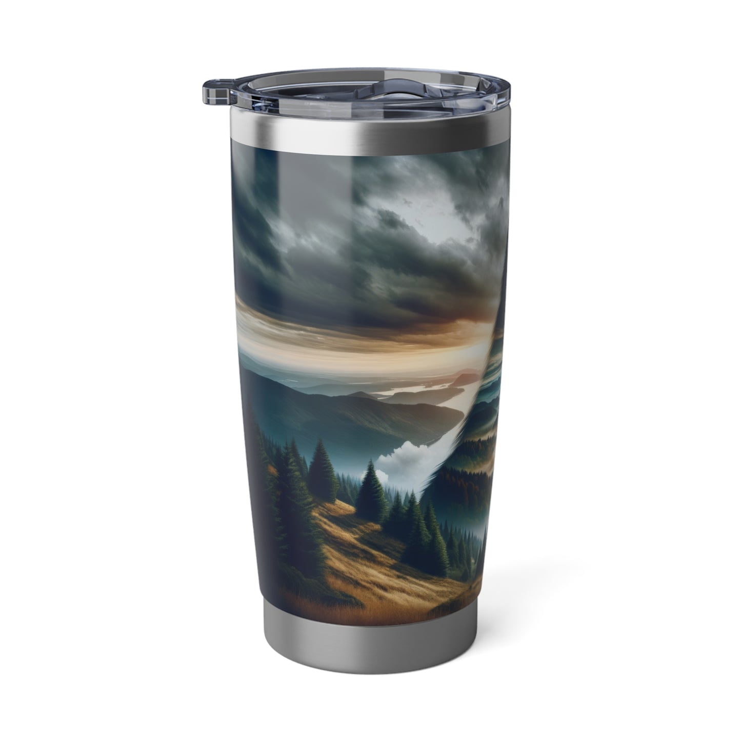 Romanticism and double exposure German Shepherd 20oz Tumbler