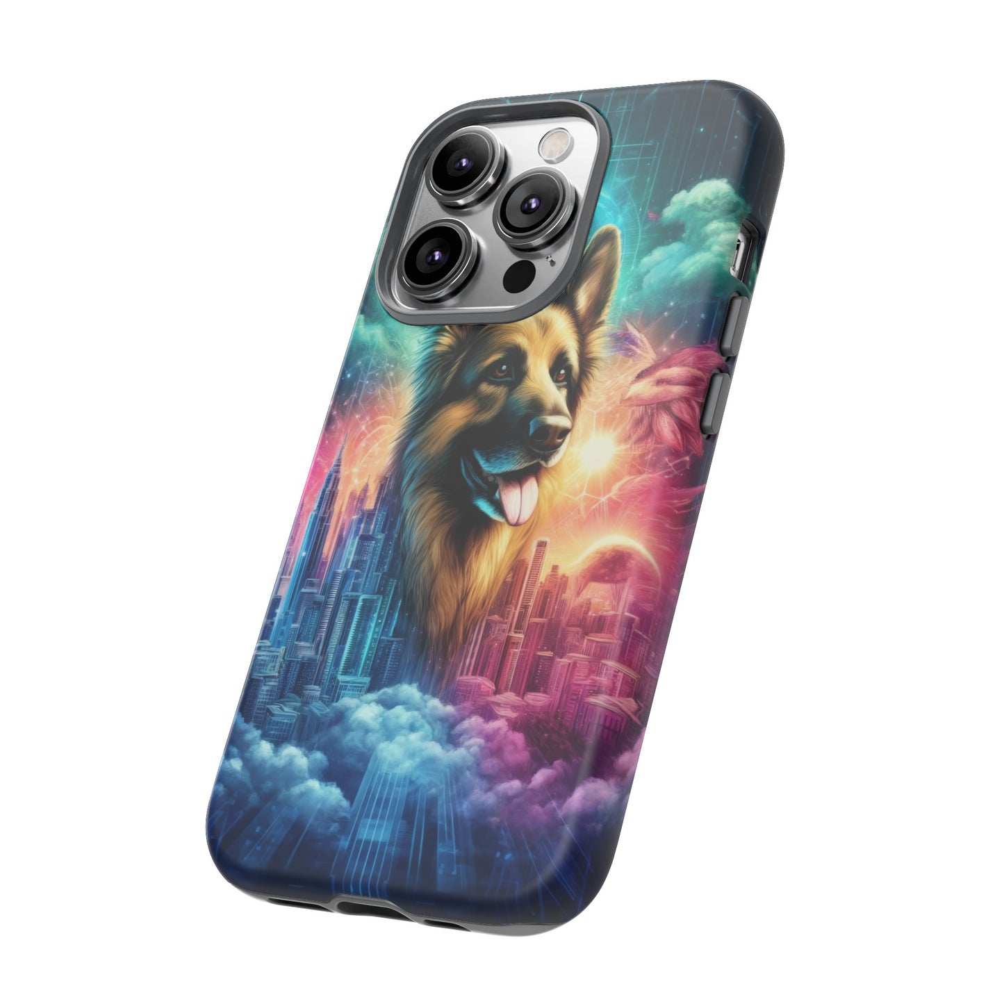 Dreamy fantasy German Shepherd Phone Case